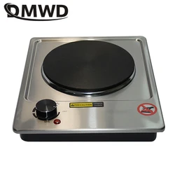 DMWD-cocina de inducción doméstica de 1500W, estufa eléctrica, horno electromagnético, placa caliente, horno de calefacción impermeable, herramienta de cocina de 220V