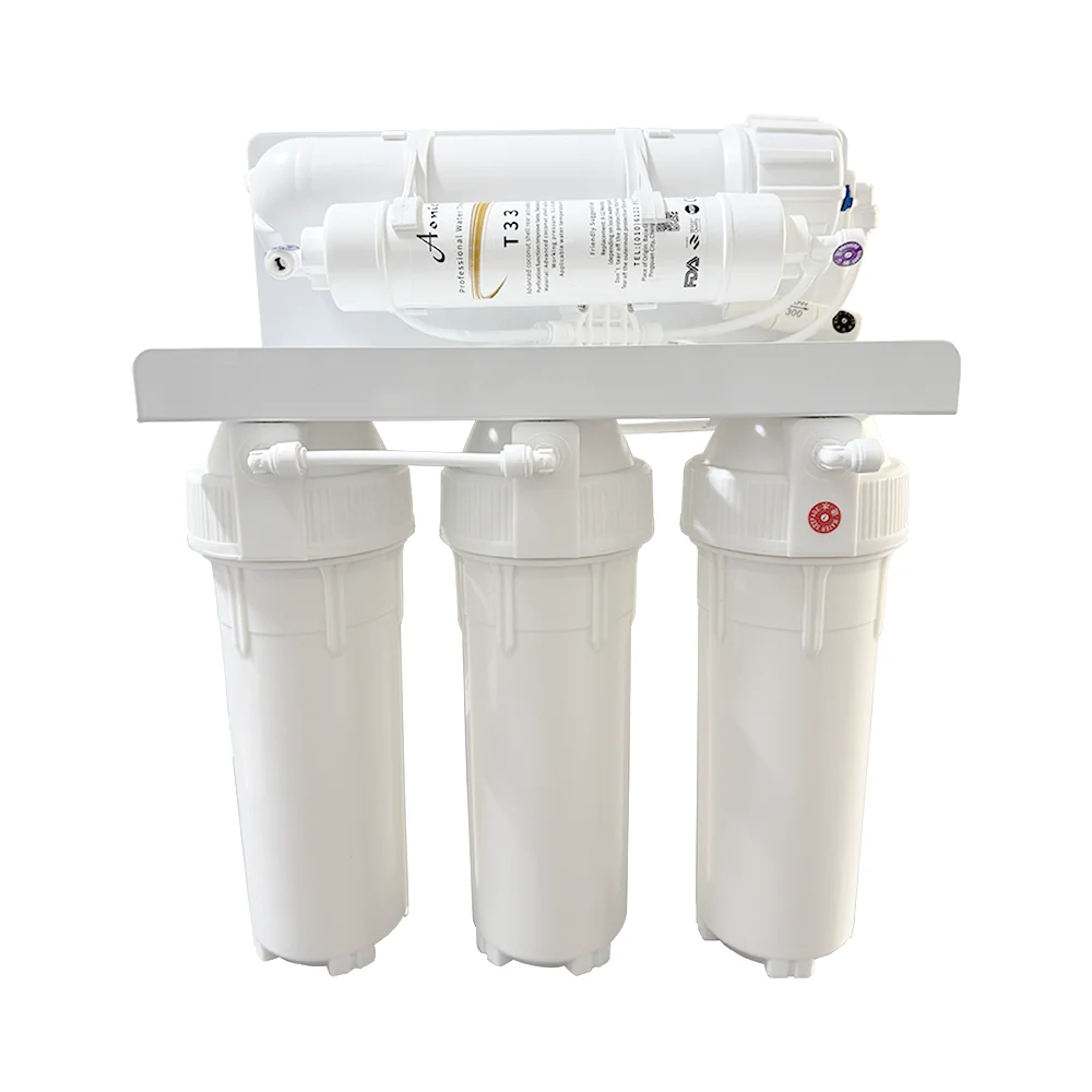 5 Stage RO Water Purifier Easy Under Sink Installation Hotel Outdoor Use