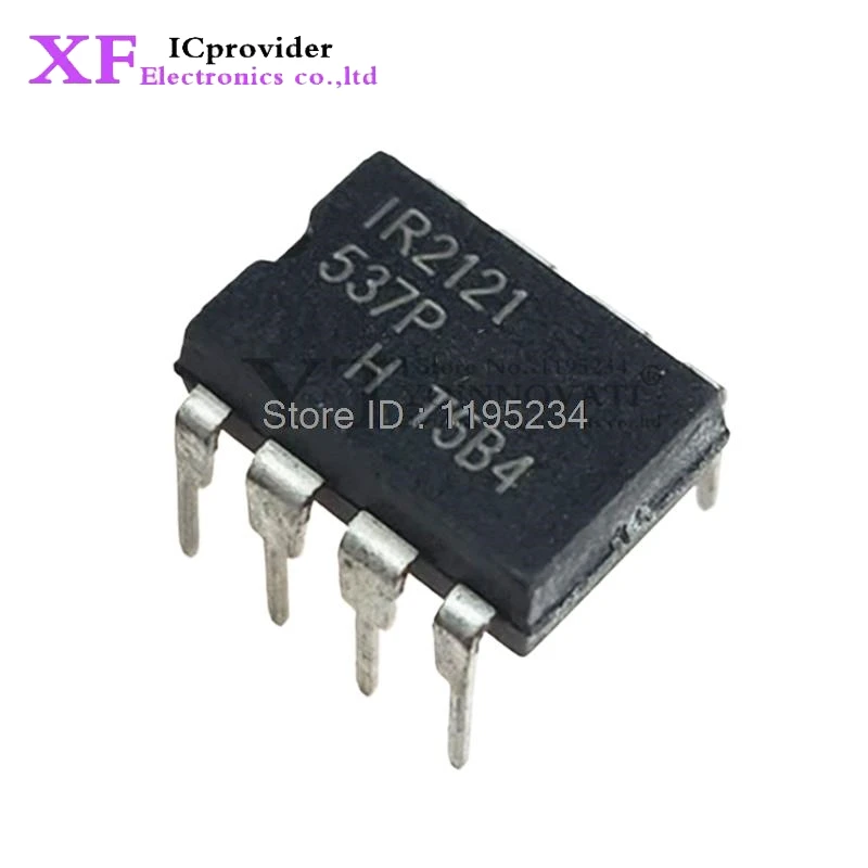 10pcs/lot IR2121PBF IR2121 MOSFET DRIVER LOW SIDE 8DIP IC Best quality.