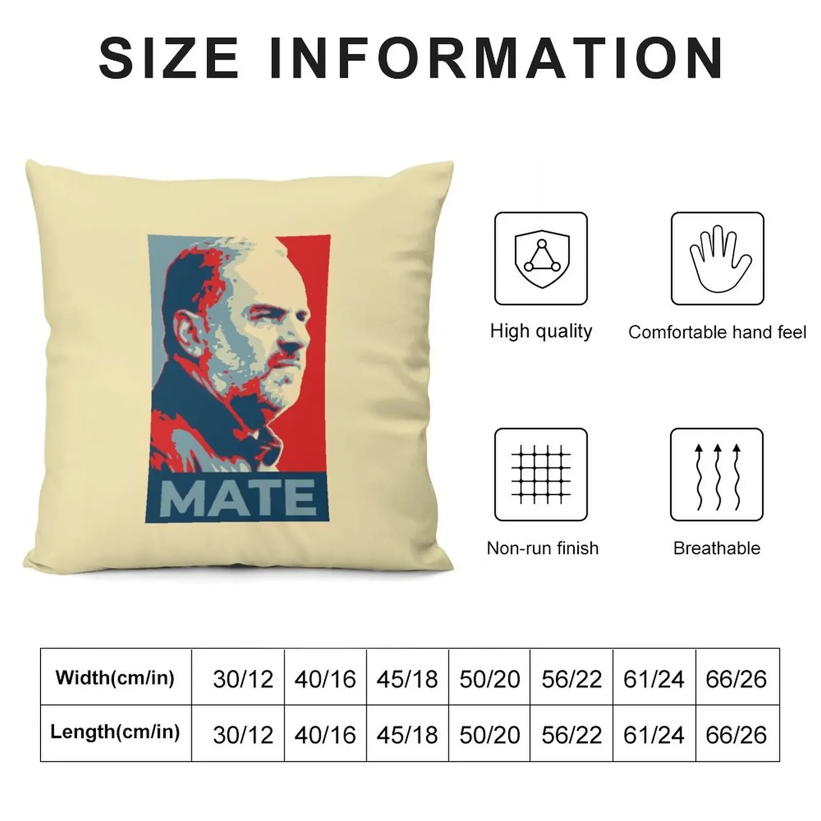 Ange Postecoglou - Hope Mate Throw Pillow Pillowcase Christmas Pillowcase luxury decor pillow