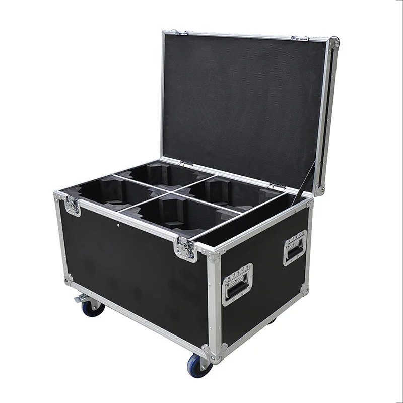 Large Space Aluminium Flight Case with Wheels