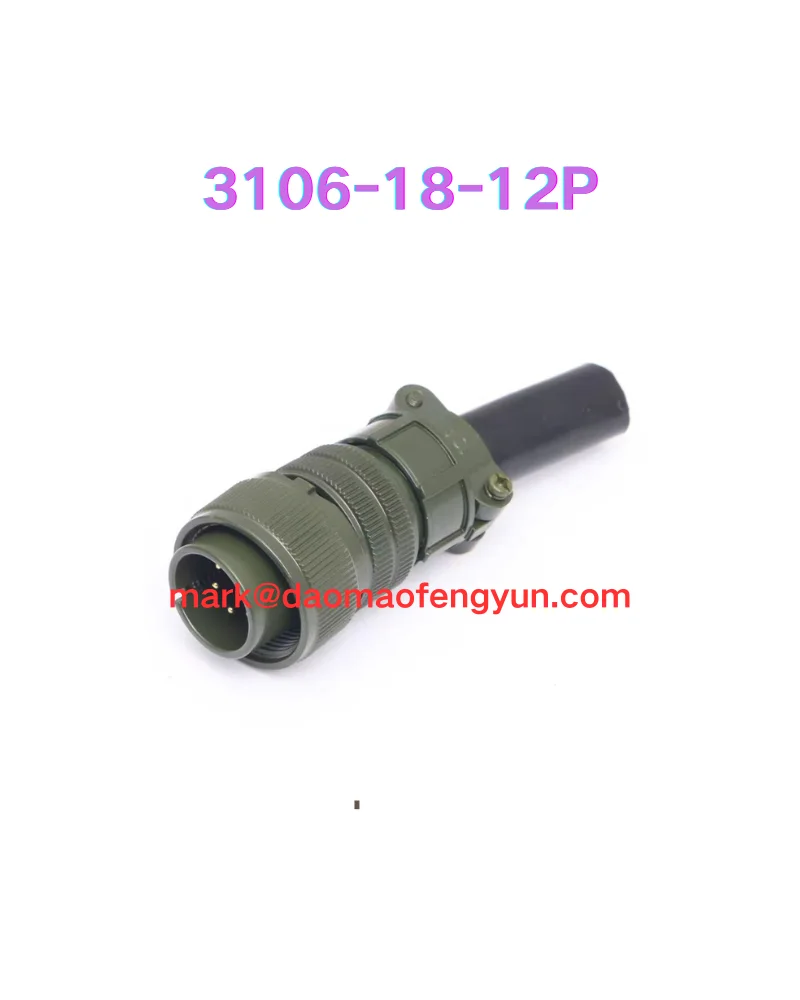 3106-18-12P waterproof aviation plug socket 6-core 3106-18-12P
