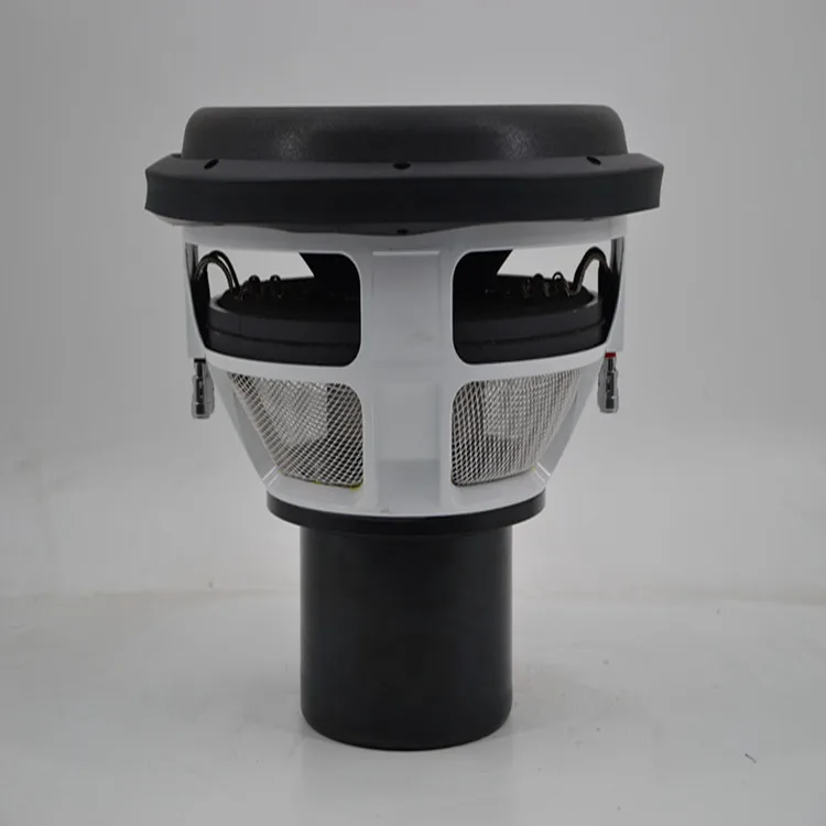 15-Inch Dual Coil Carbon Cone Car Subwoofer Speaker 3000WRMS Neodymium Power With DC 12V Voltage Model 15125-010 For Car AudioAT