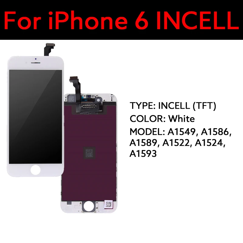 Voor Iphone 6 6 S 7 8 Plus Se 2020 2022 Lcd-scherm 3D Touch Screen Digitizer Vergadering Sensor glas Panel Vervanging Reparatie Onderdelen
