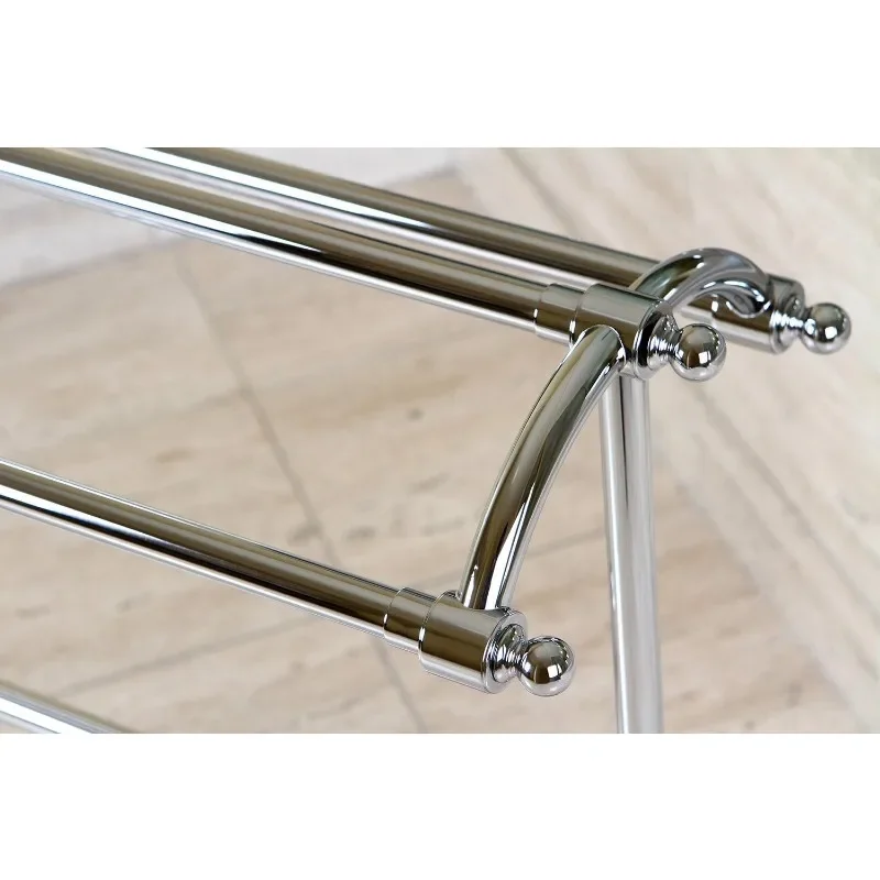 SCC2291 Pedestal Towel-Rack, Polished Chrome