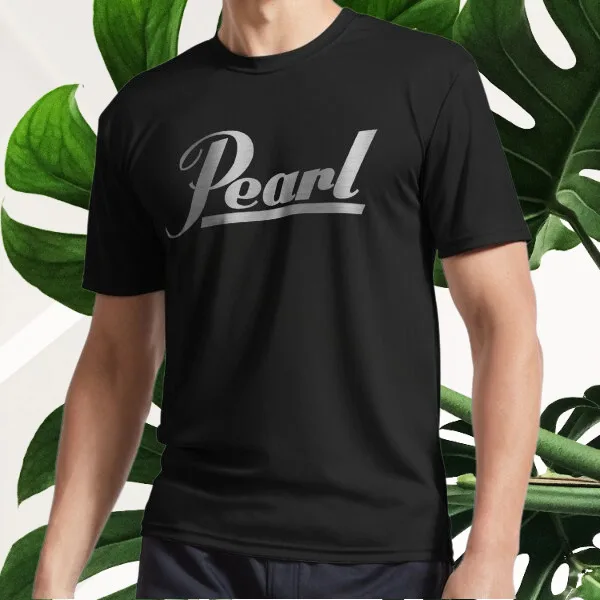 New PEARL DRUMS Active T-Shirt Logo T-Shirt Funny Size S to 5XL