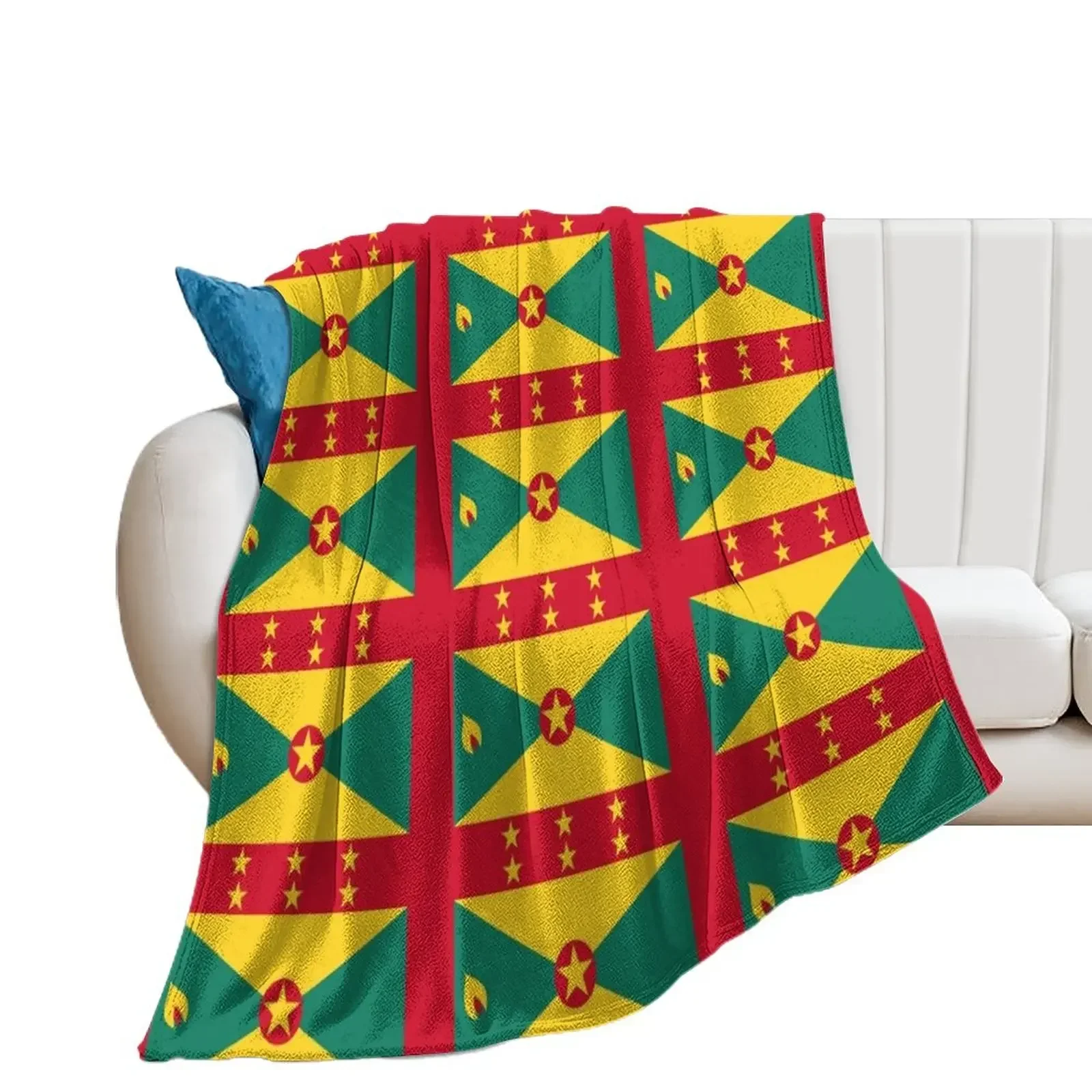 Grenada flag Throw Blanket for winter Luxury Blankets