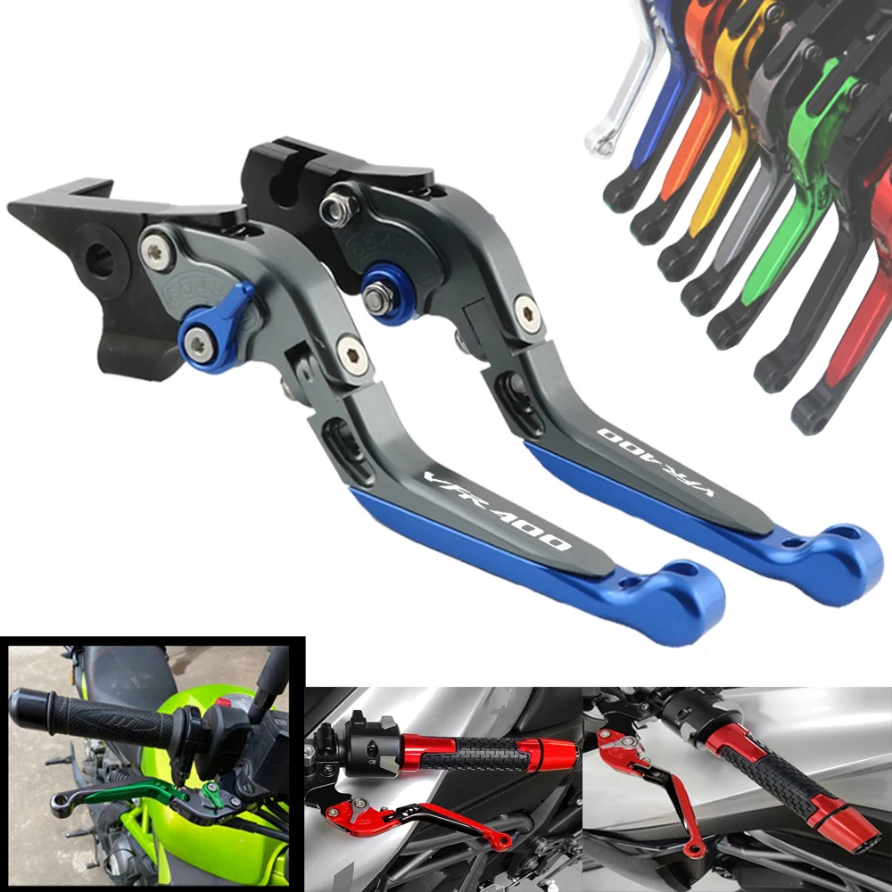

For HONDA VFR 400 NC30 VFR400 1989 1990 1991 1992 89 90 91 92 CNC Motorcycle Adjustable Brake Clutch Lever Levers Folding