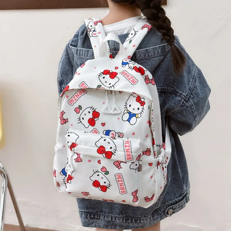 2024 Sanrio Backpack Kuromi Cinnamoroll My Melody Children Backpacks Cartoon School Bag Children Birthday Gift