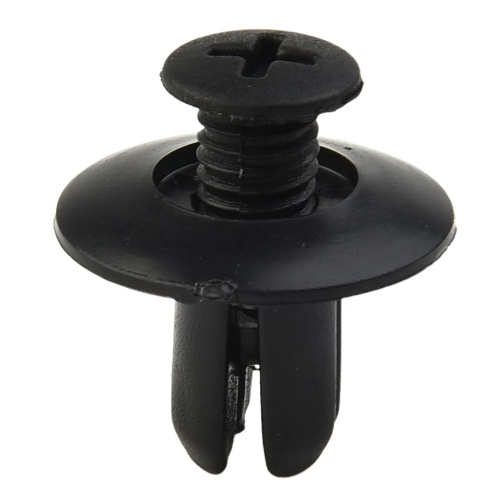 

New Practical Useful Fastener clips 8mm Accessory Auto Buckle Bumpers Car Decal Decor Doors Fender Push pins Rivets