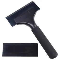 Aluminium Alloy Handle Rubber Squeegee Car Window Tint Squeegee Car Vinyl Wrapping Decal Cleaning Tools Winter Snow Removal Tool