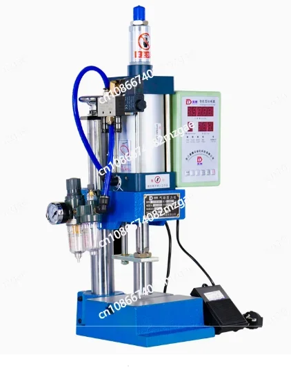 DT-63 Bench Press Small High Precision Riveting Machine Pneumatic Punching Machine 200kg Single Column Riveting Machine