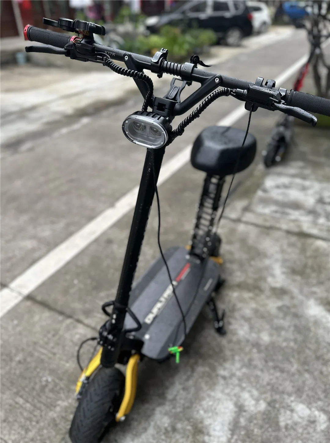 LED Driving Lights Waterproof Headlight for 12V--84V Electric Scooter With Switch Dualtron Thunder DT3 Victor Mini