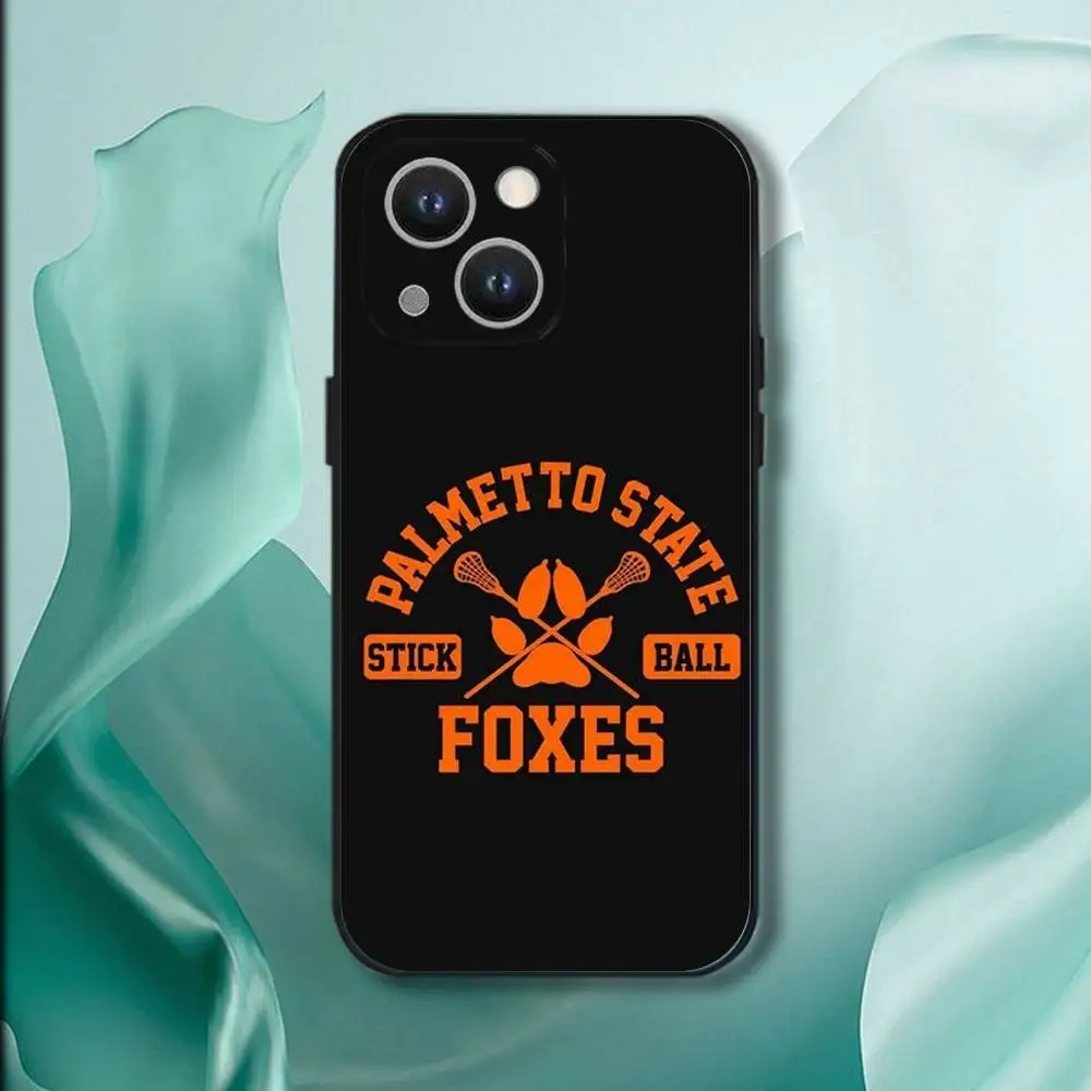 La funda de teléfono F-Foxhole Court AFTG para iPhone 17,16,15,14,13,12,11,Pro,XS,Max,XR,Plus,E,SE4,Mini cubierta suave negra