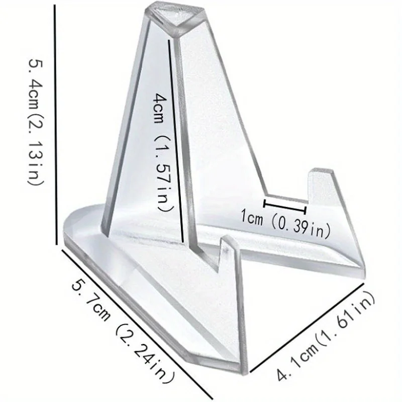 아크릴 투명한 디스플레이 스탠드 등급 PSA 스포츠 카드 슬라브 케이스 컬렉션 동전에 대한... - 1