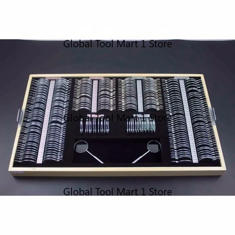 Professional 2025 Trial Lens Set in Stock - Ophthalmic Refraction Lens Kit for Eye Exam
