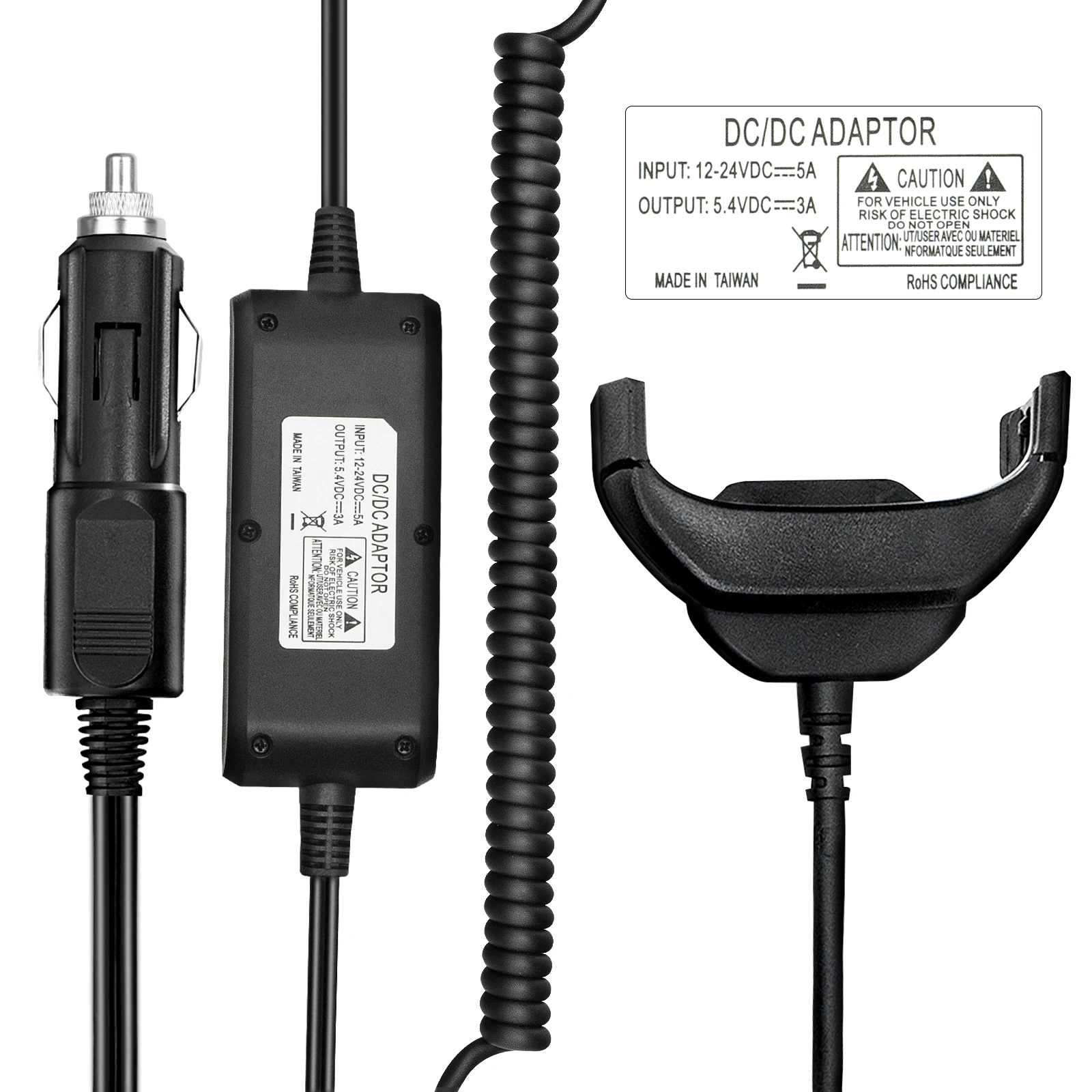 Vehicle Charger Cable for Zebra TC51 TC56