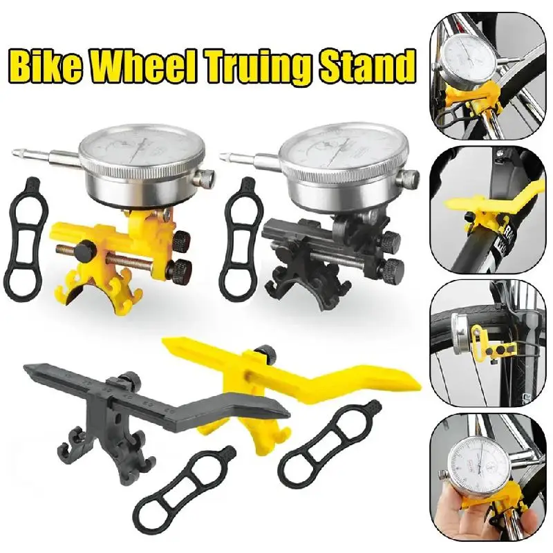 Universal Bicycle Wheel Truing Stand Bike Rims Adjustment Tools Practical Bike Rim Calibrator Maintenance Cycling Accessories