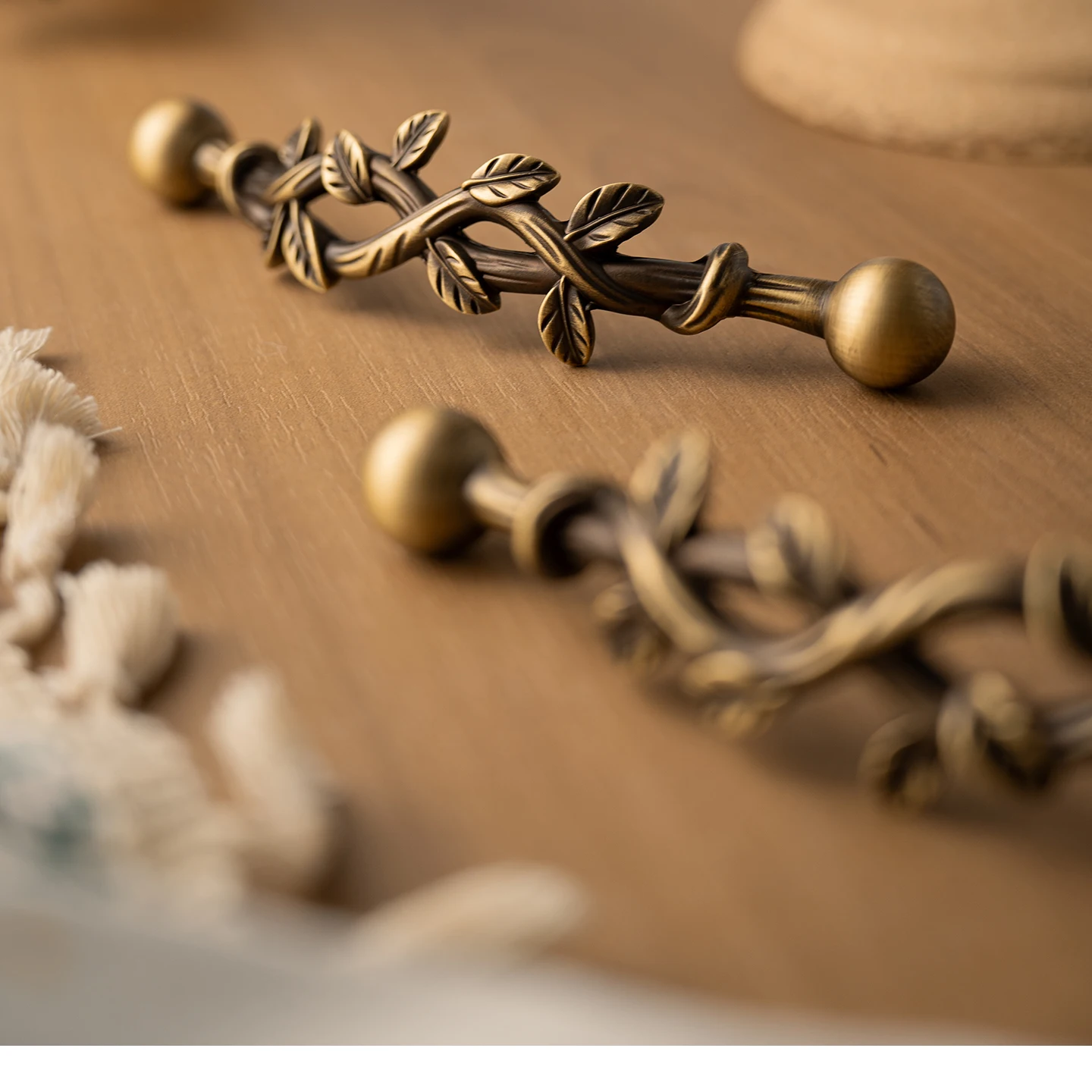 Brushed brass cabinet pull — product image 9