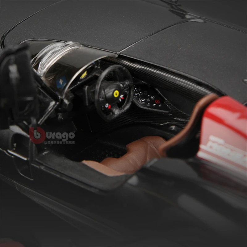 نموذج سيارة رياضية من سبيكة Bburago-Ferrari Monza SP1 ، معدن دييكاست ، مفهوم سيارات سباق ، ألعاب محاكاة ، هدية أطفال ، #5