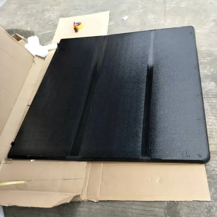 

Tonneau Cover Pickup Truck Bed Cover Aluminum Hard Tri Fold Tonneau Cover for tacoma