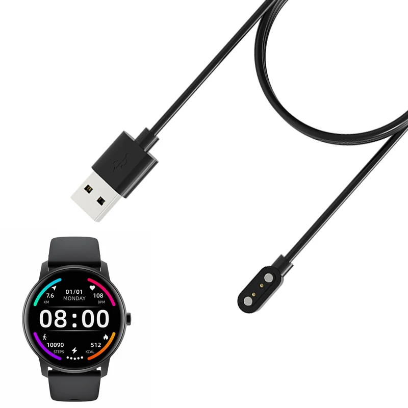 Smartwatch stacja ładująca Adapter USB kabel szybkiego ładowania przewód do zegarka KW77 akcesoria do inteligentnego zegarka