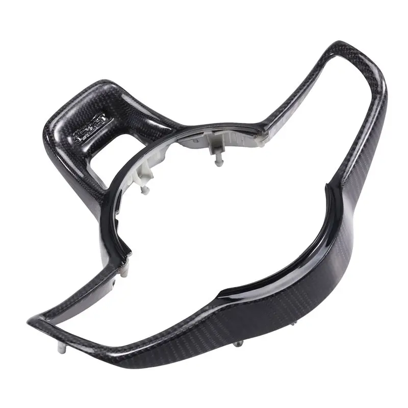 Carbon Fiber Steering Wheel Decorative Frame Rline Button Frame For VW Golf 7 MK7 Passat B8 Tiguan MK2