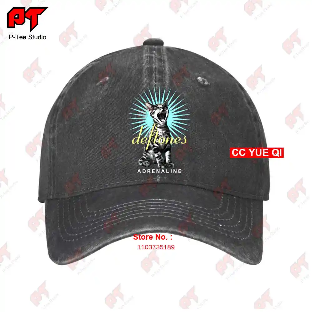 Casquette de baseball Deftons Adrenaline, casquette de camion, A43T