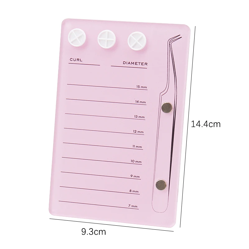 1pcs Magnetic Eyelash Suction Plate Holder Pallet Glue Pallet Eyelashes Acrylic Board Grafting False Lash Tool Makeup Accessory