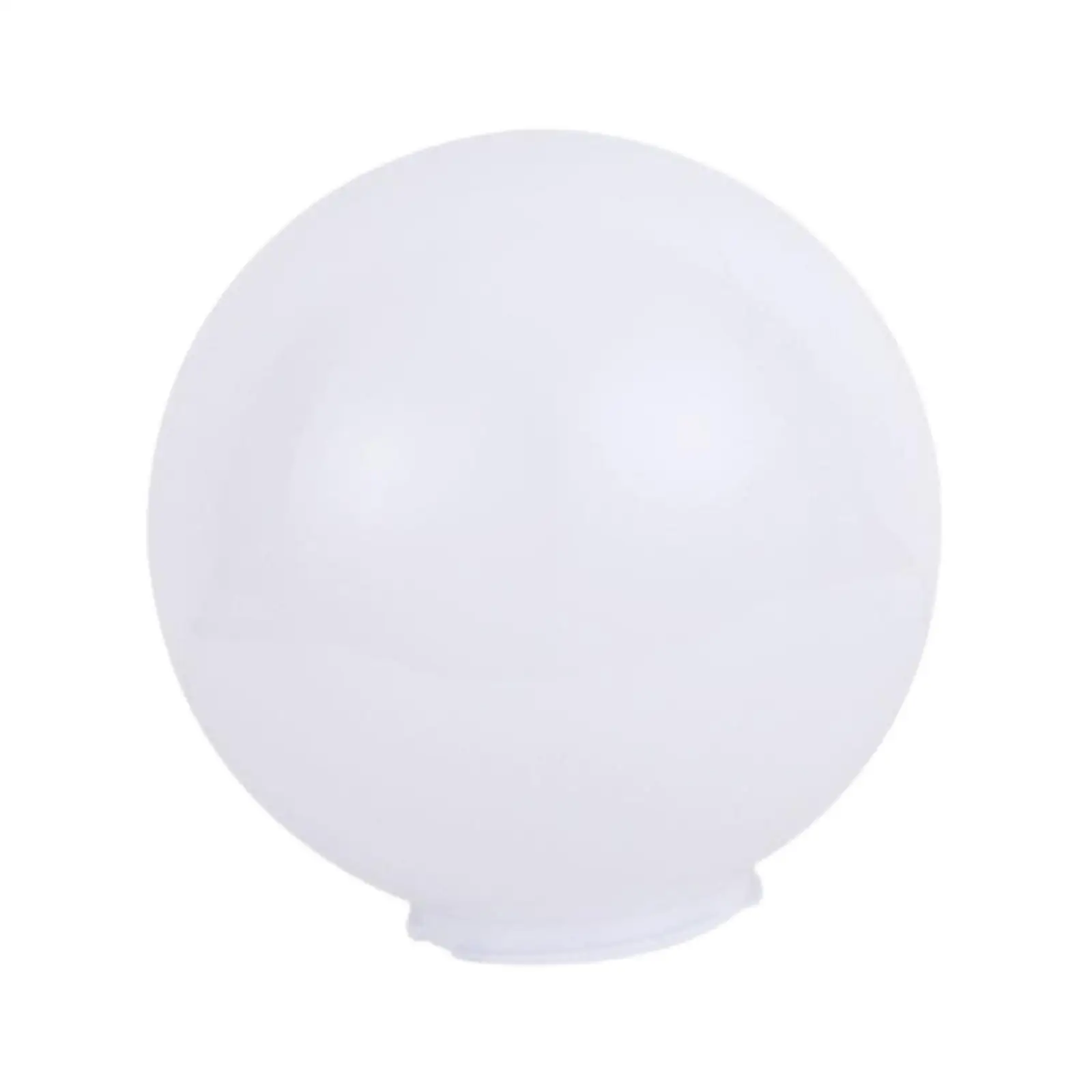 

Round Lamp Cover White Outdoor Lampshade Easy Installation for Ceiling Fixtures Post Globe Garden Lighting