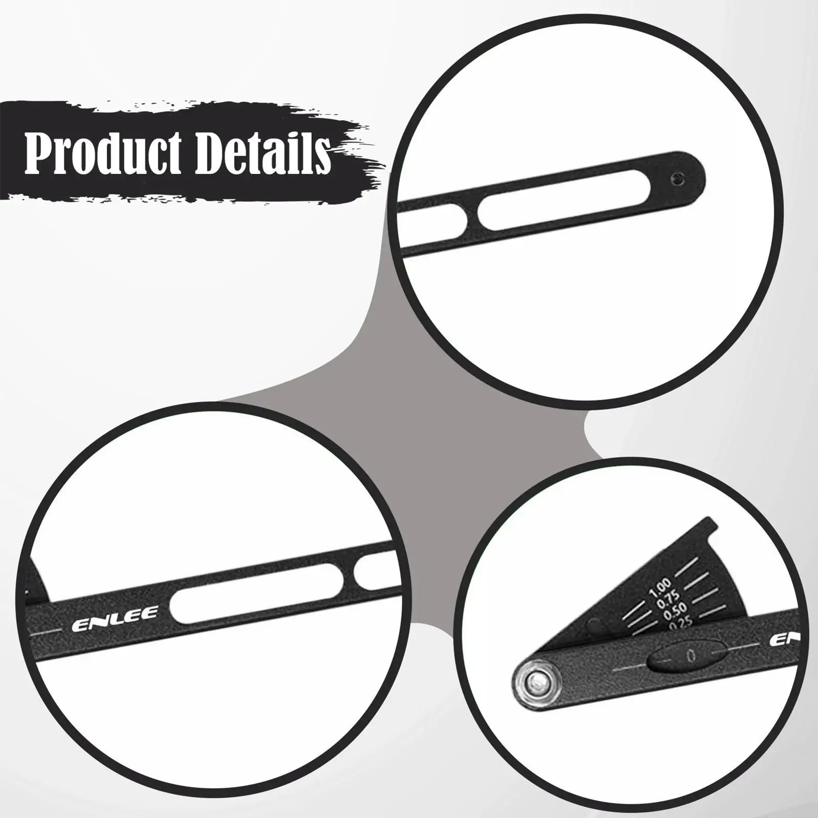 معدات مدقق سلسلة الدراجة جميع سلاسل السرعة مقياس الدراجات العملي #5