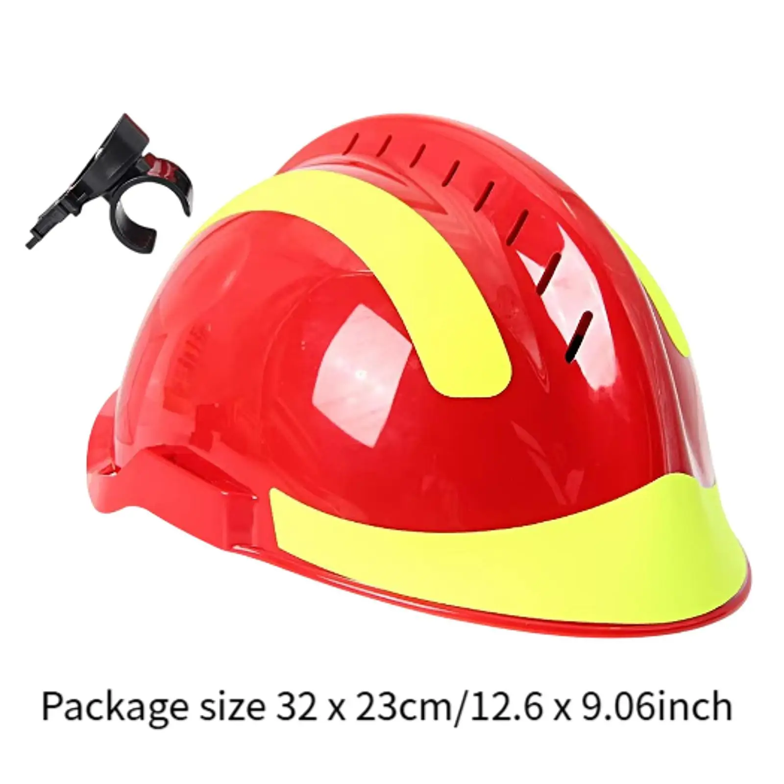 Hard Hat Safety Helmet with Flashlight Holder Home Caving Rappelling Hardhat