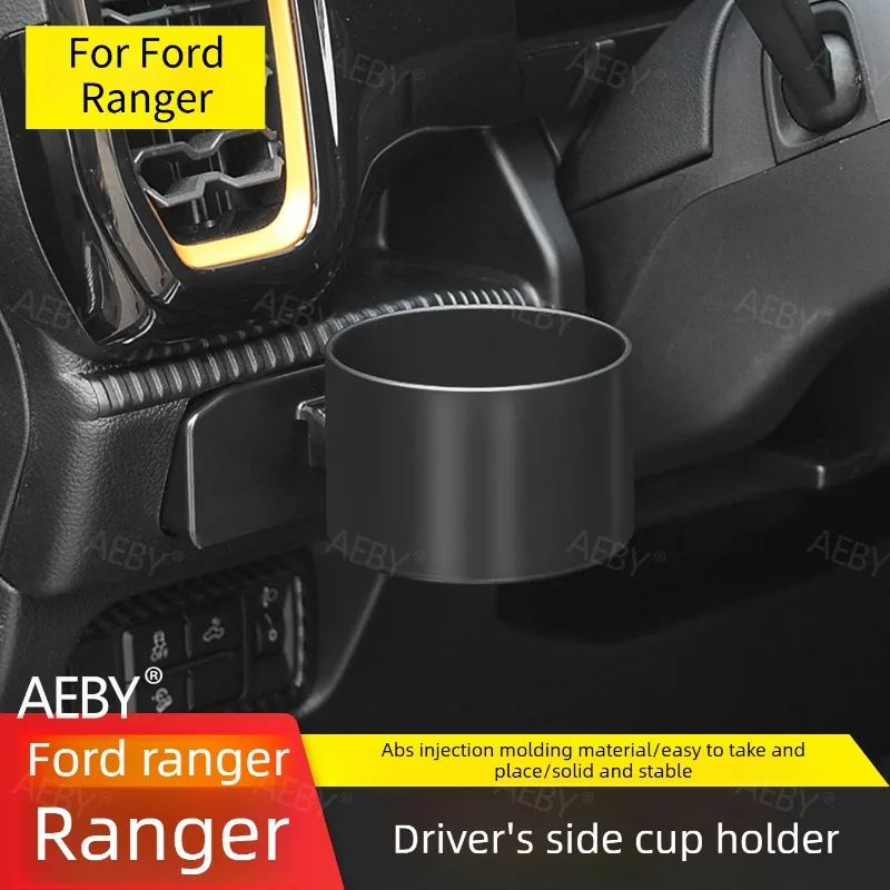 

For Ford Ranger 2022-2026 Universal car seat gap cup holder,Center console dual cup holder decoration,Multifunctional,interior
