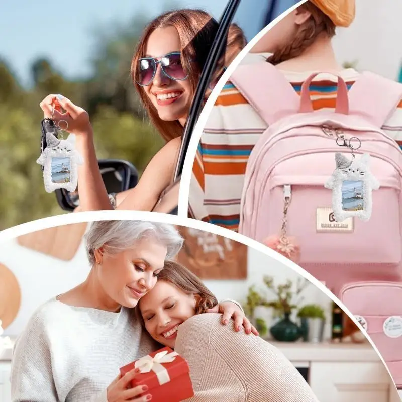 652F حامل بطاقات الصور الكرتونية، حامل بطاقات الطالب الشفاف