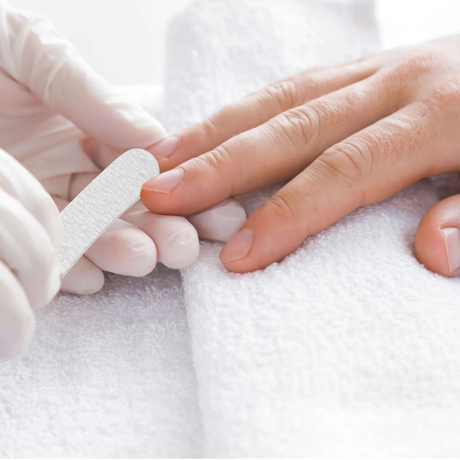 

5Pcs Nail Files Eva Curve Banana Sanding Nail Art Tool for Filing Polishing Natural Artificial Nails Professional Use Manicure