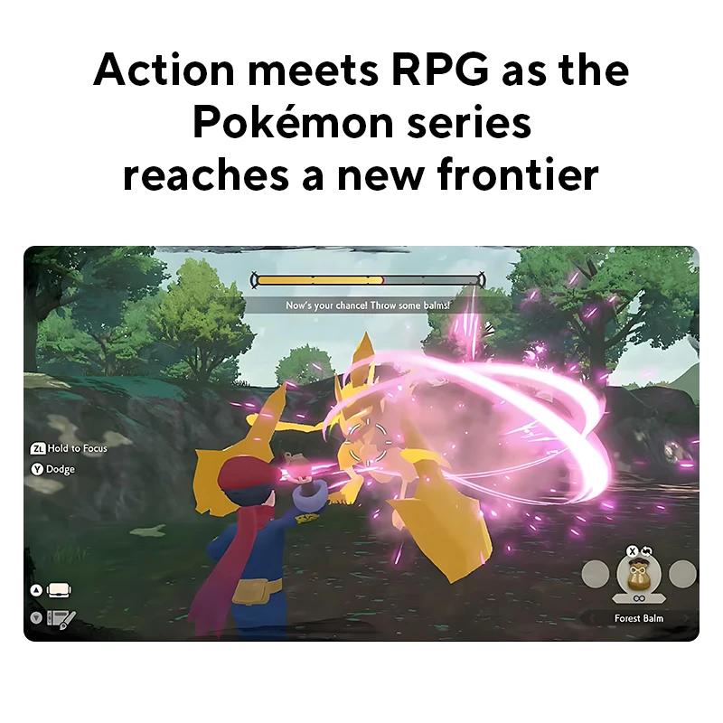 Nintendo Switch Game Deals Platformer Pokemon Legends Arceus Support 13 Languages TV Tabletop Handheld image 3