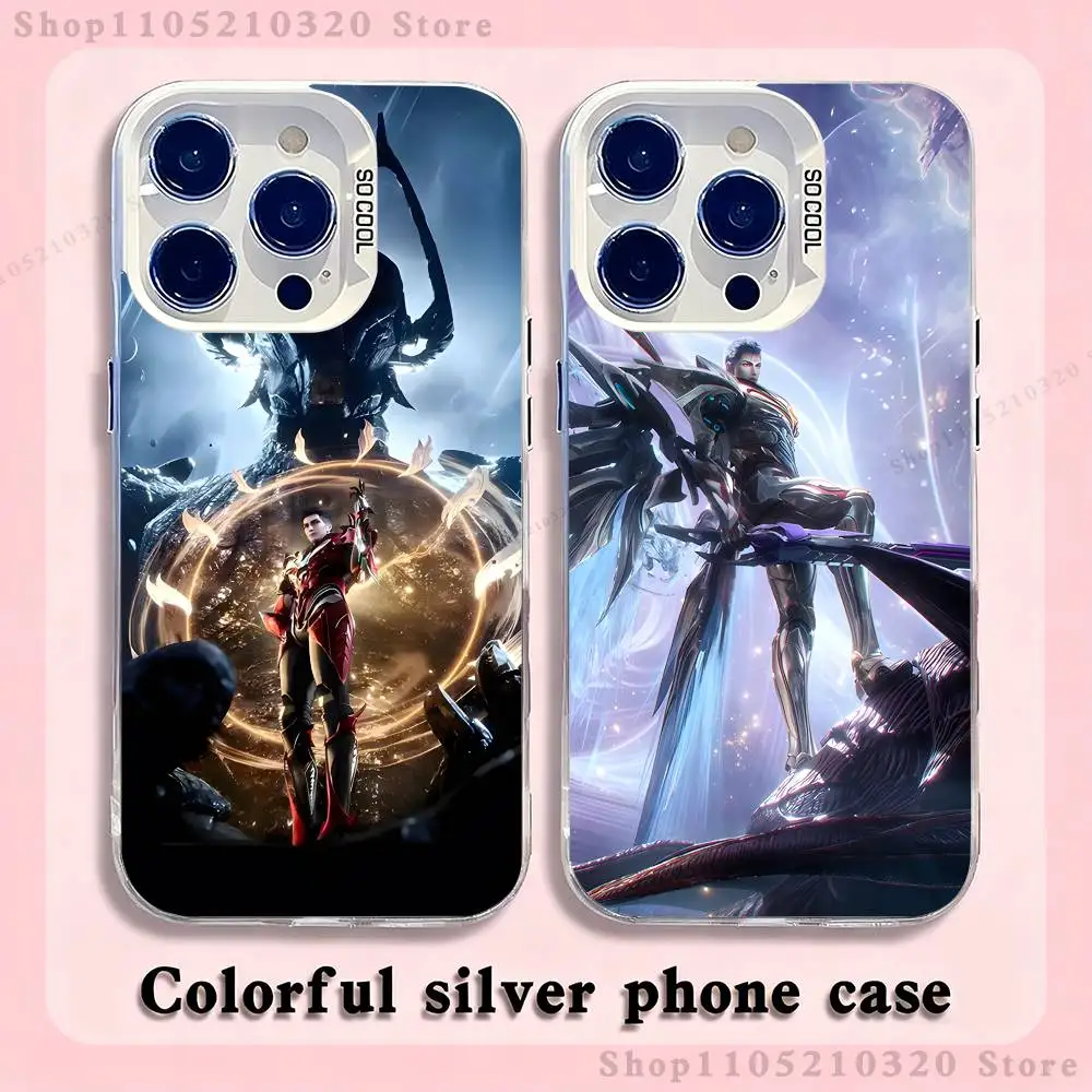 

S-Swallowed Star Phone Case For iPhone 17,16,15,14,13,12,11,Pro,Max,Plus,Mini,XS,SE Anti Fall White Matte Hard Bumper