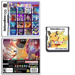 NDS Game Combo Pokémon 140in1 Game Collection US-Version Englisch