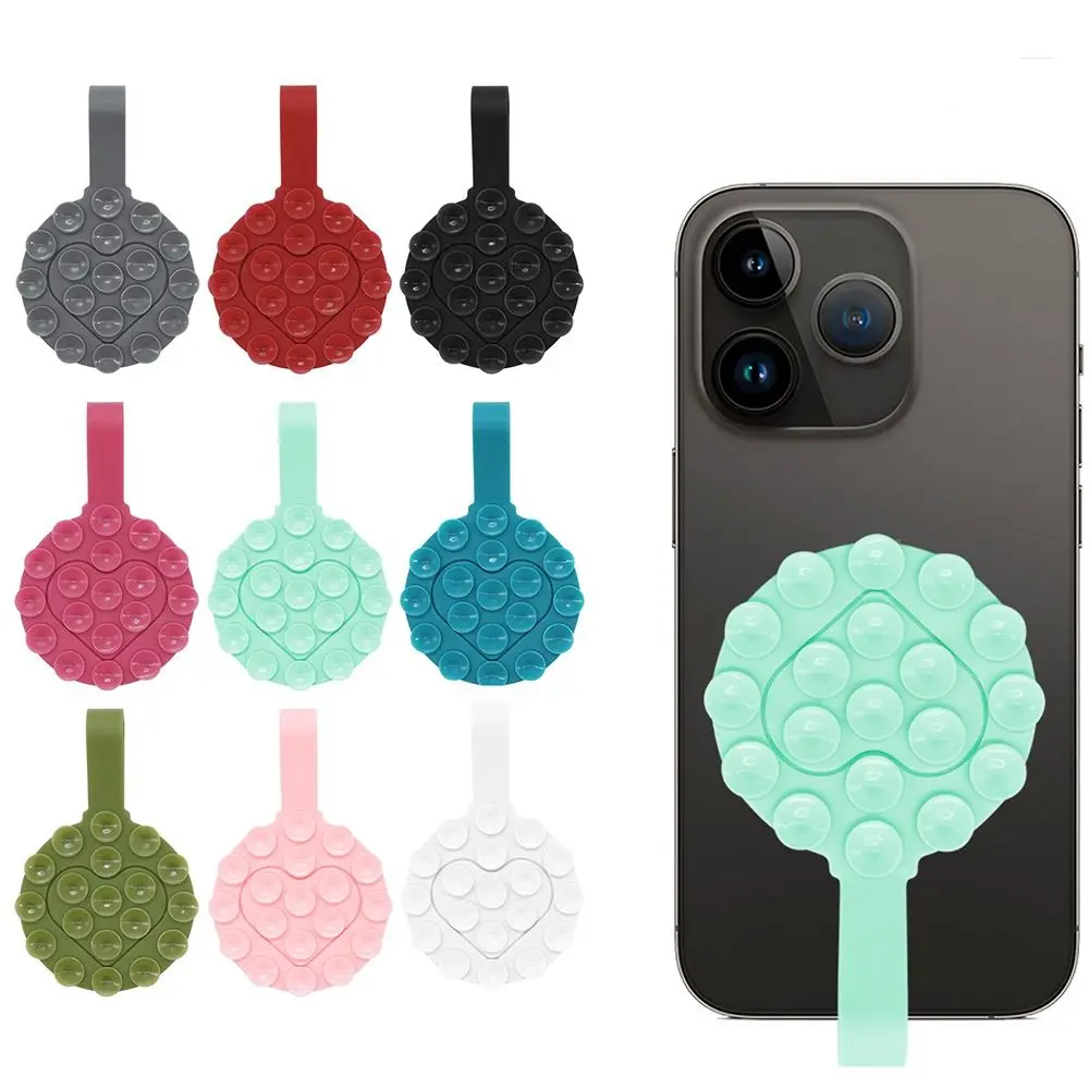 Multifunction Silicone Suction Pad Durable Double-Sided Silicone Rubber Sucker Pad Suction Cup Bracket Anti-Slip Holder