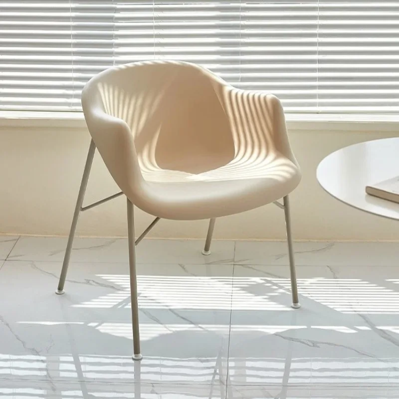 Nordic Style Backrest Dining Chair Designer Small Table Chair Simple Milk Tea Shop Leisure Trendy