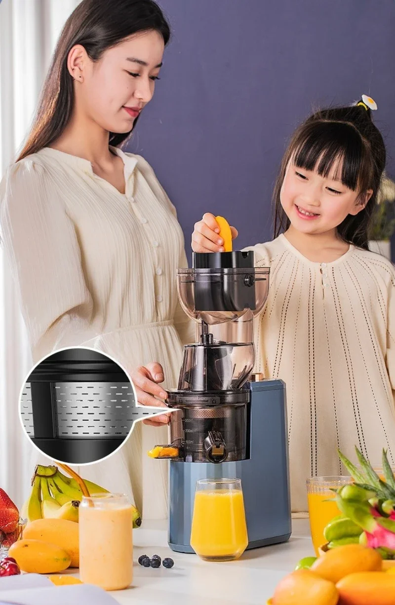 220V Juicer Household Large-diameter Residue Juice Separation Juice Cup