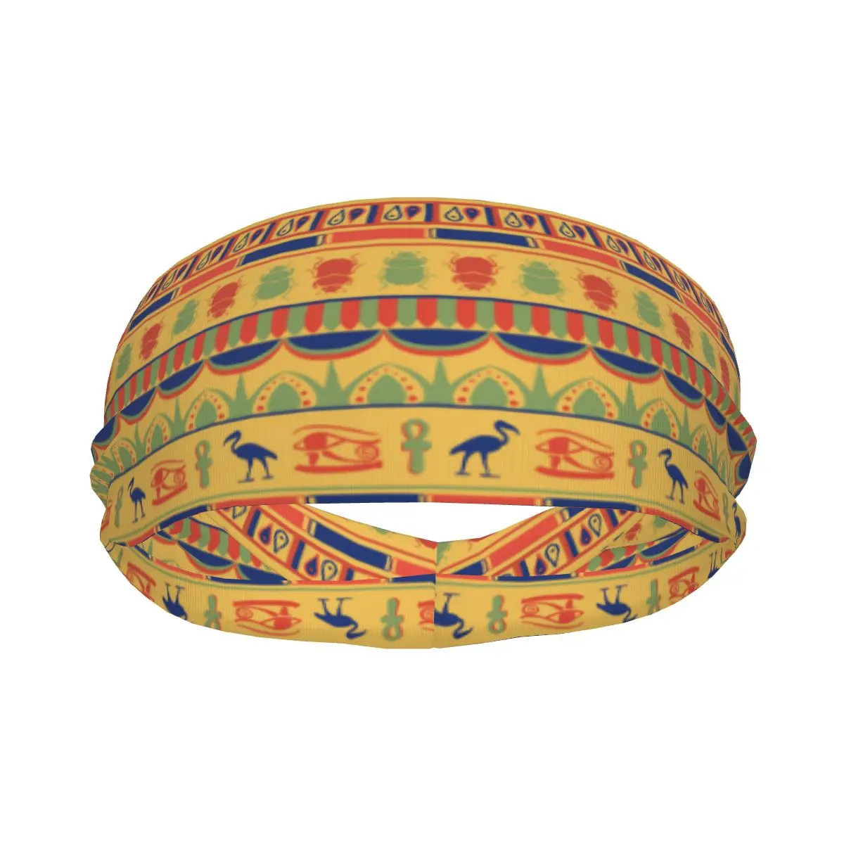 

Sports Headband Portable Hair Band Egyptian Ornament Hair Wrap Brace Cycling Running Exercising Sweatband