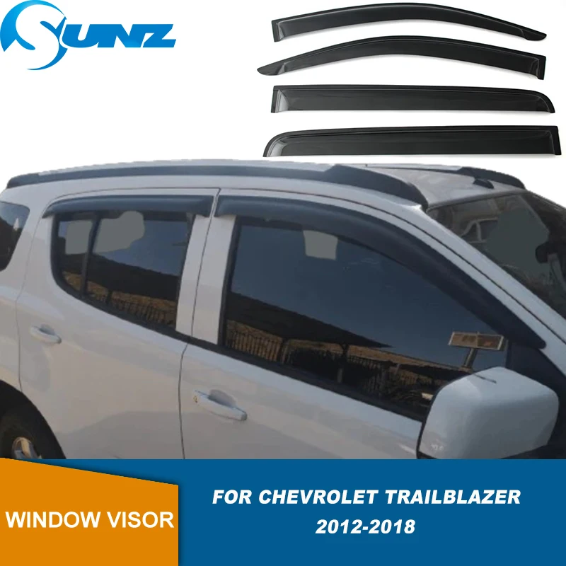 

Side Window Deflector For Chevrolet Trailblazer 2012 2013 2014 2015 2016 2017 2018 Weathershield Door Visor Wind Rain Sun Guard