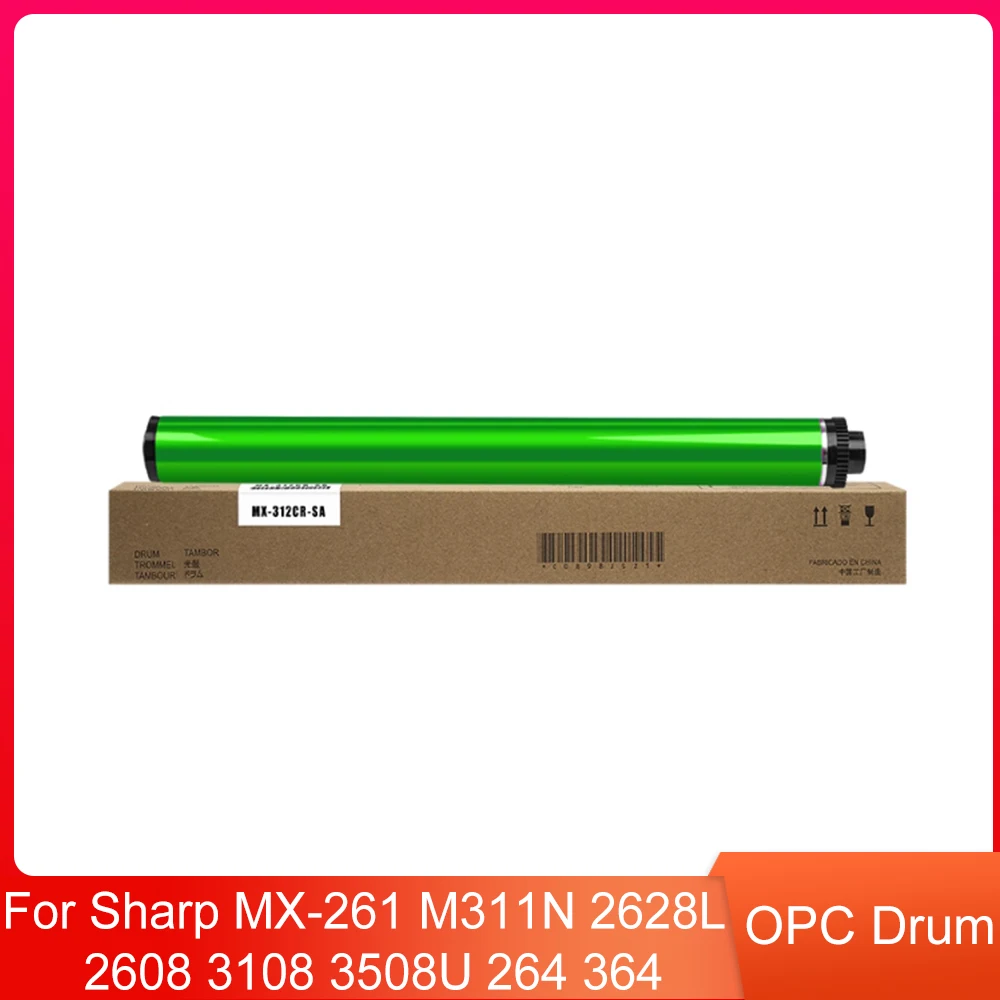 

MX-312CR Compatible New OPC Drum for Sharp MX-261 M311N 2628L 2608 3108 3508U 264 364 Cylinder Drum