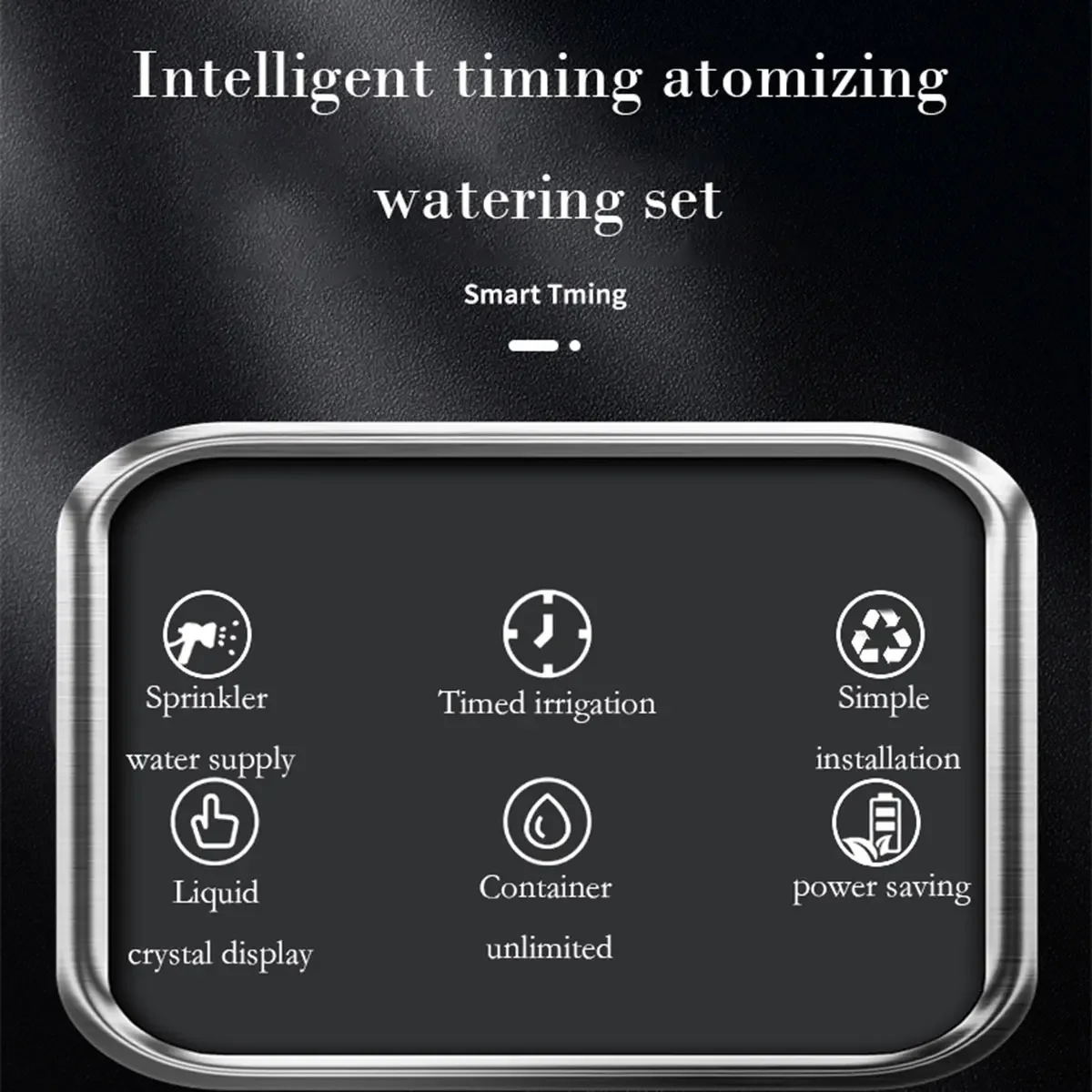 Touchscreen Automatischer Nebel Regenwald Spray Intelligenter ökologischer Zylinder Elektronischer Timer Sprinkler System Kit Steuerung – Detail 8