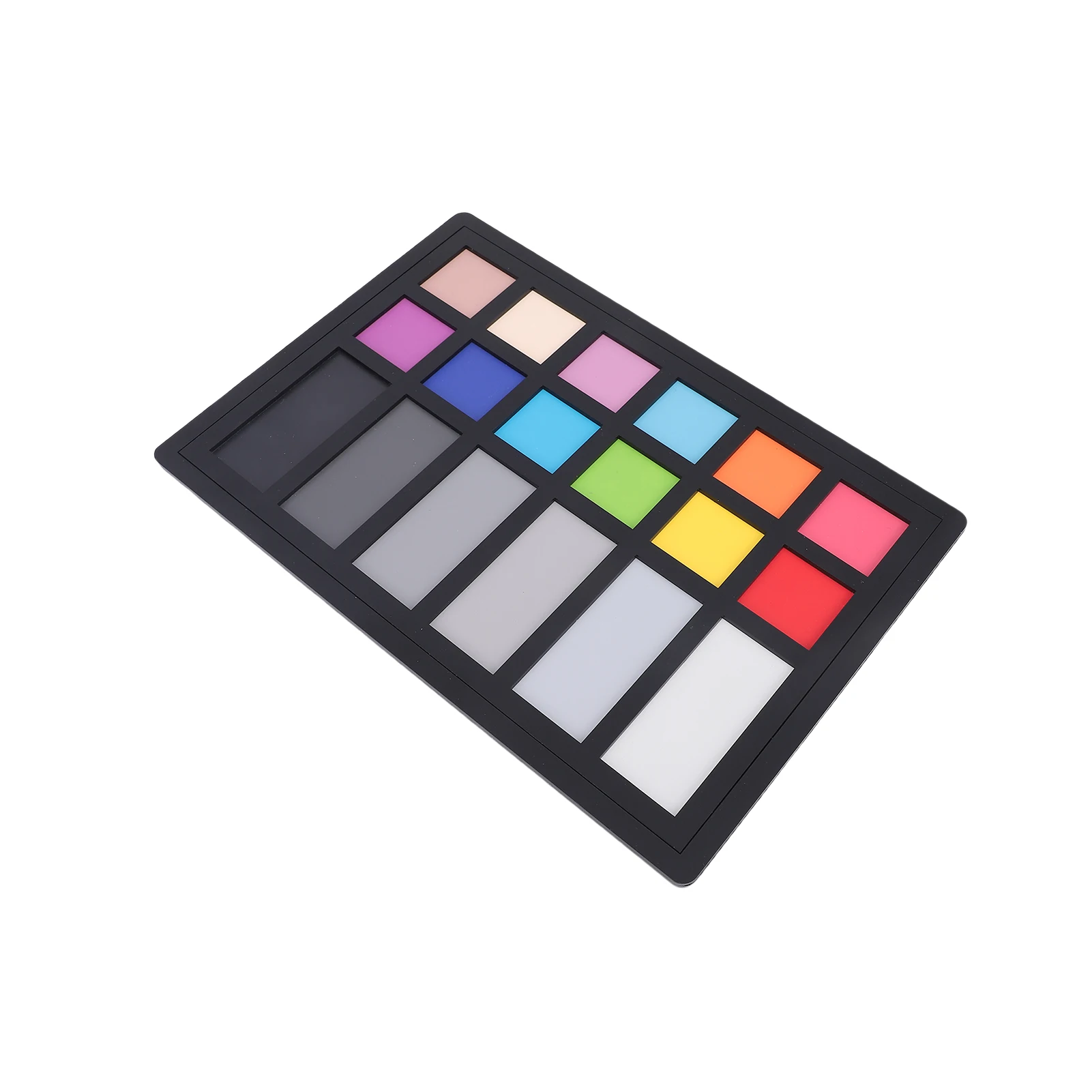 18 Color Correction Charts 22x15cm Acrylic Portable Camera Color Correction White Balance Card for Digital Photography