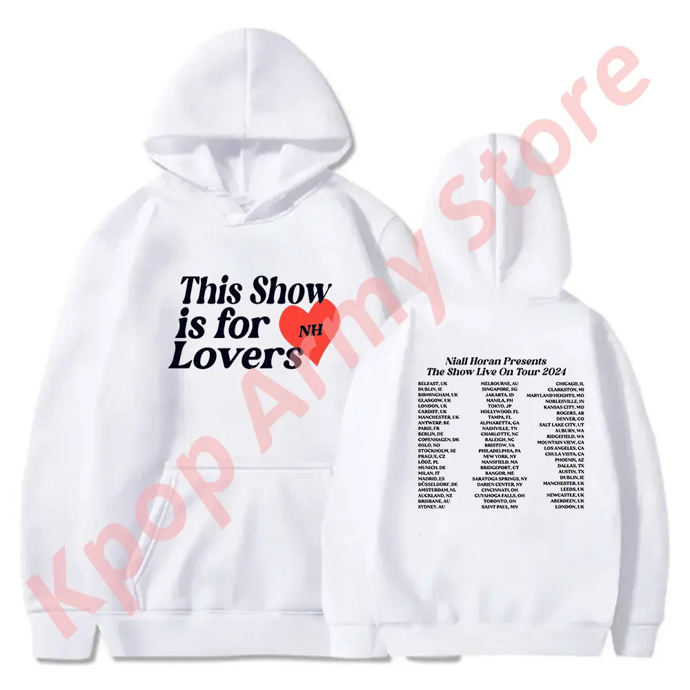 Niall Horan The Show World Tour Merch Hoodies Women Men Fashion Casual Long Sleeve Hooded Sweatshirts