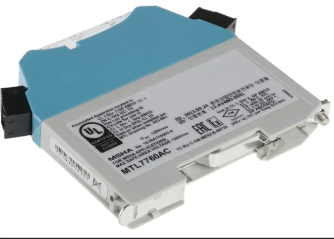 2026 MTL 4760AC IS Barrier | ATEX/IECEx Certified 24V AC/DC, IP40 Explosion-Proof Isolator for Zone 1/21 & DIN Rail Systems