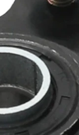 

Pair 145/70-6 Tire Rim Wheel Steering Knuckle Wheel Hubs for ATV Quad Go Kart