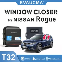 Auto Window Close And Window Up And Down Automatically For Nissan Rogue T32 Car Power Window Closer Lifter Systems Accessories